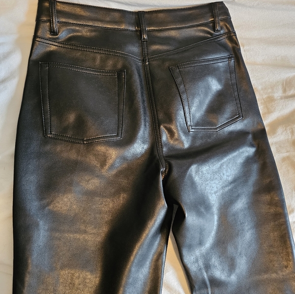 Wilfred Melina pants. Vegan leather. High waist. They are full length. - Picture 2 of 4
